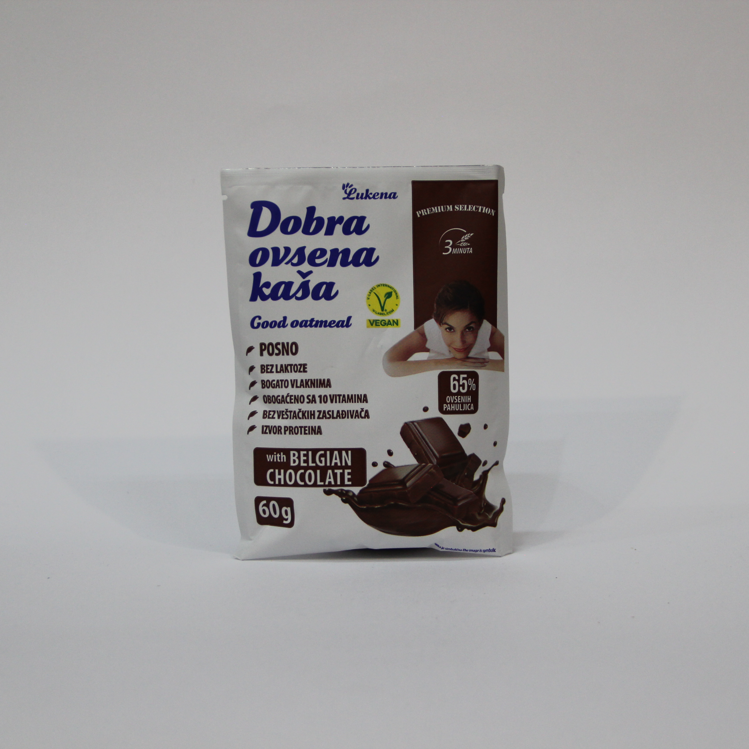 Dobra ovsena kaša sa čokoladom 60g