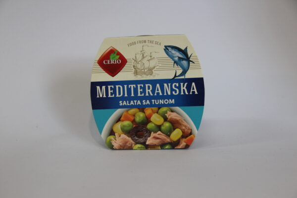 Mediteranska salata sa tunom 160g Cerio