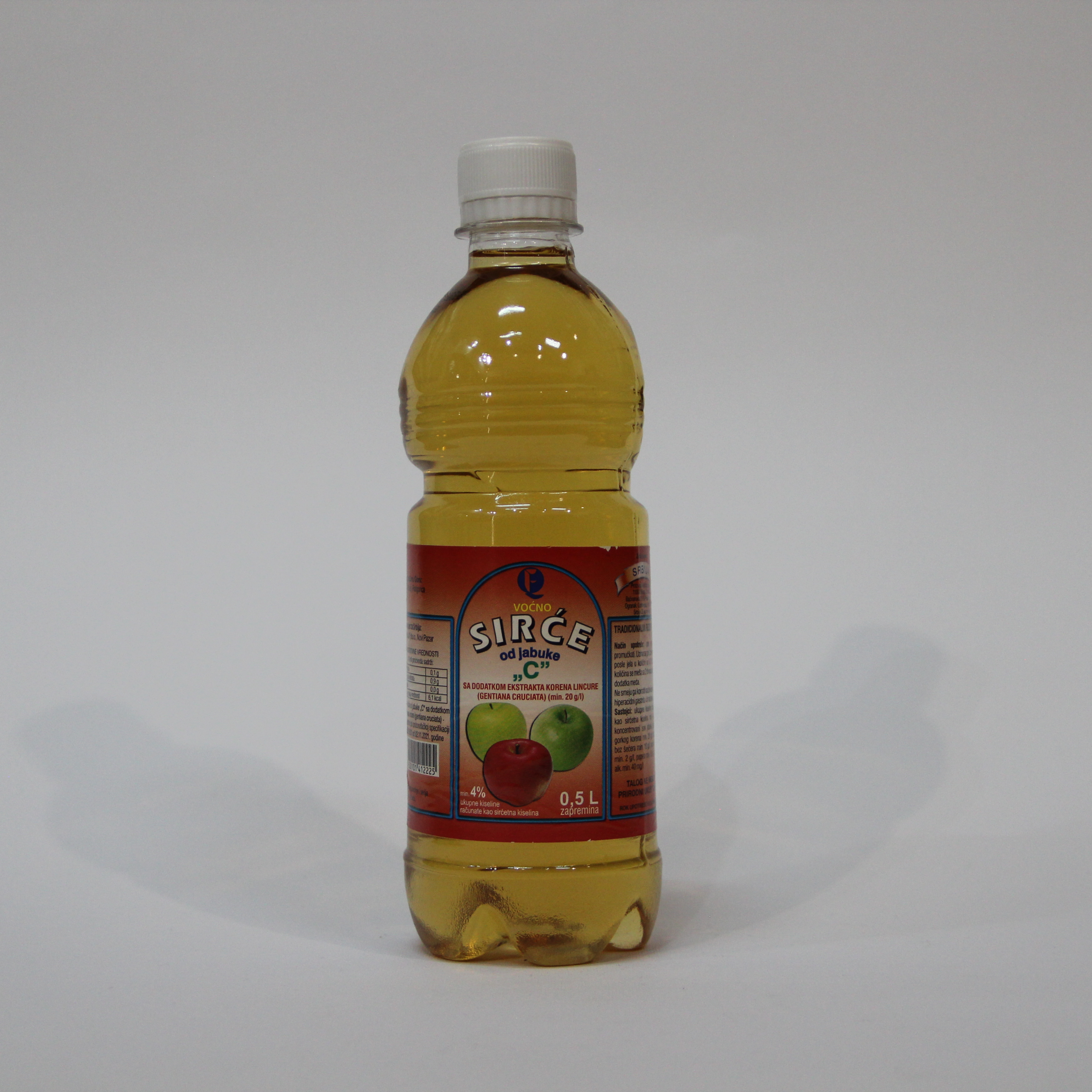 Sirće od divlje jabuke C sa dodatkom lincure 500ml Ekofarm