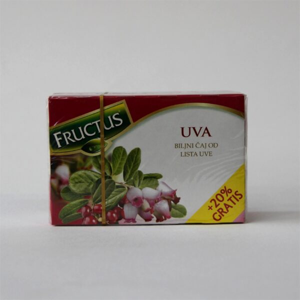 Uva čaj 20 filter kesica Fruktus