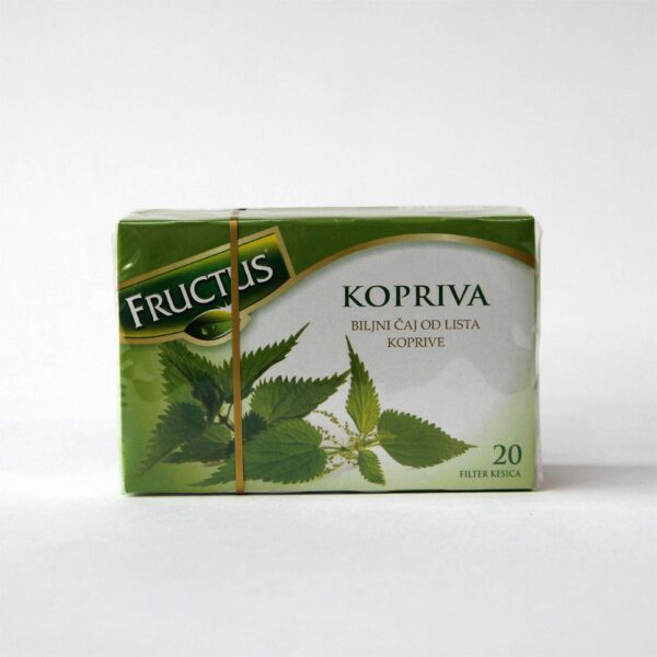 IMG_0586 Kopriva čaj 20 filter kesica Fruktus