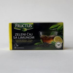 IMG_0602 Zeleni čaj sa limunom 20 filter kesica Fruktus