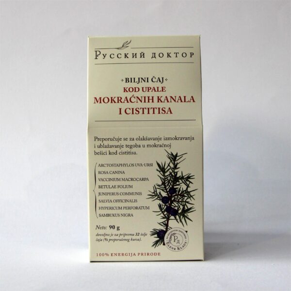 IMG_0682 Čaj kod upale mokraćnih kanala i cistitisa 90g Ruski doktor